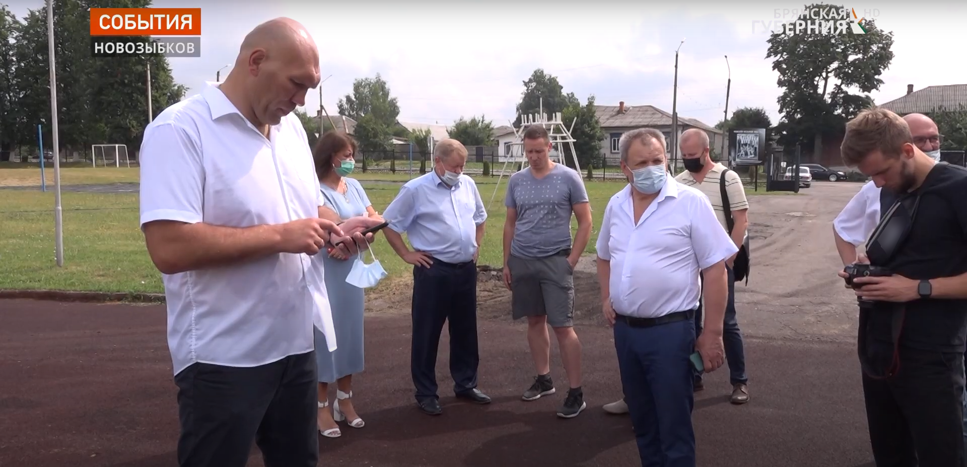 Депутат от Брянской области Николай Валуев с рабочим визитом посетил Новозыбков