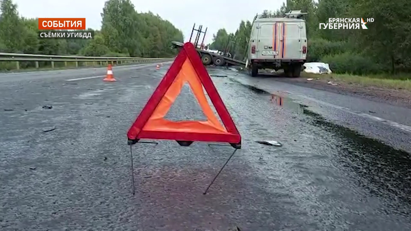 В Дубровском районе Брянской области произошла авария со смертельным исходом