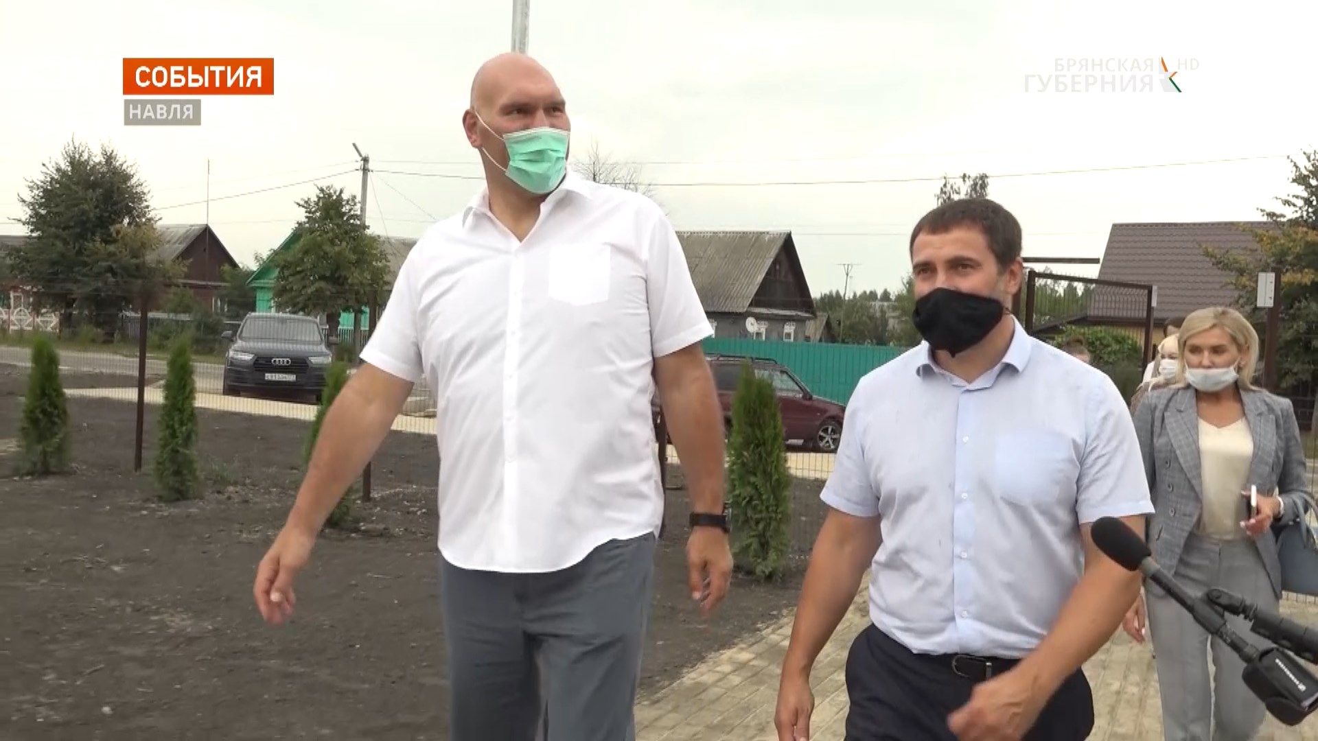 Брянский депутат Госдумы побывал с рабочим визитом в поселке Навля