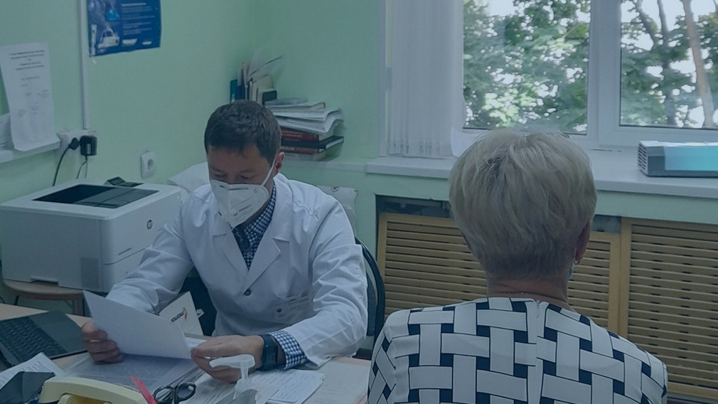 В Брянском областном кардиологическом диспансере провели прием пациентов врачи клиники имени Пирогова