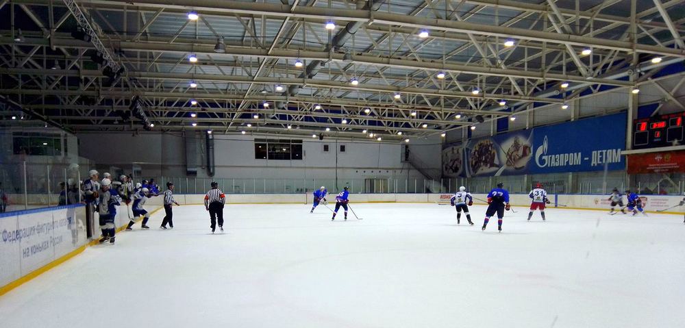 Хоккейный клуб «Брянск» сыграл с Белгородом