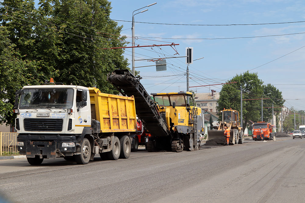 Дополнительно 13 улиц отремонтируют в этом году в Брянске