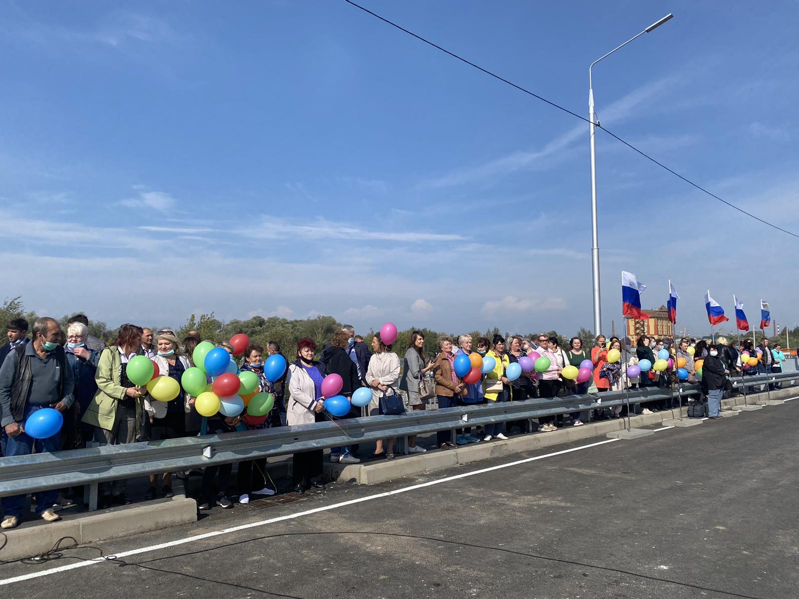 В Брянске год назад открыли движение по новому Литейному мосту