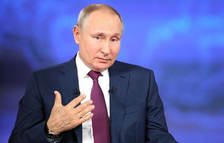 Владимир Путин призвал школьников доверять обществу «Знание»