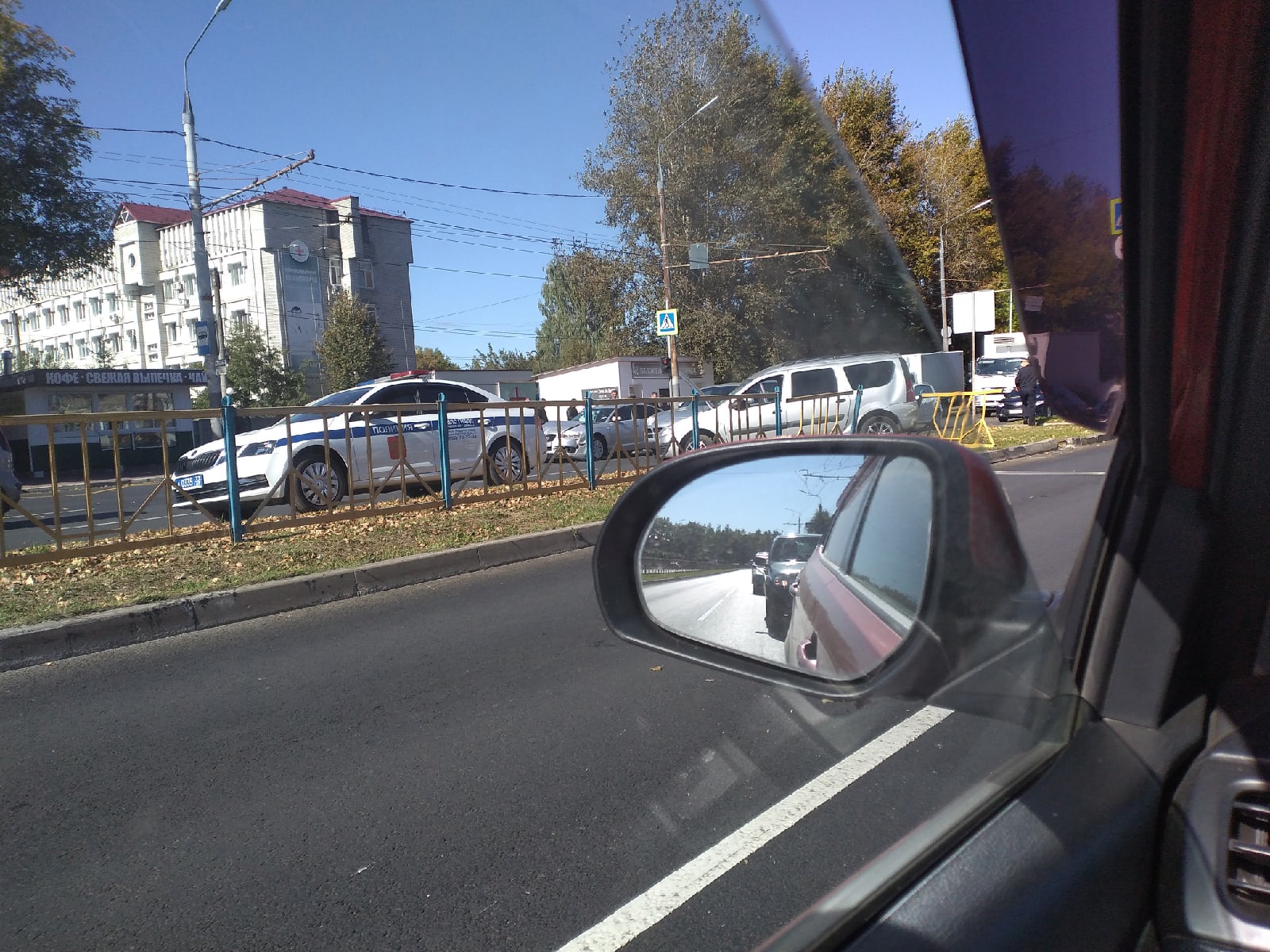 В Брянске в ДТП на проспекте Станке Димитрова попали три автомобиля