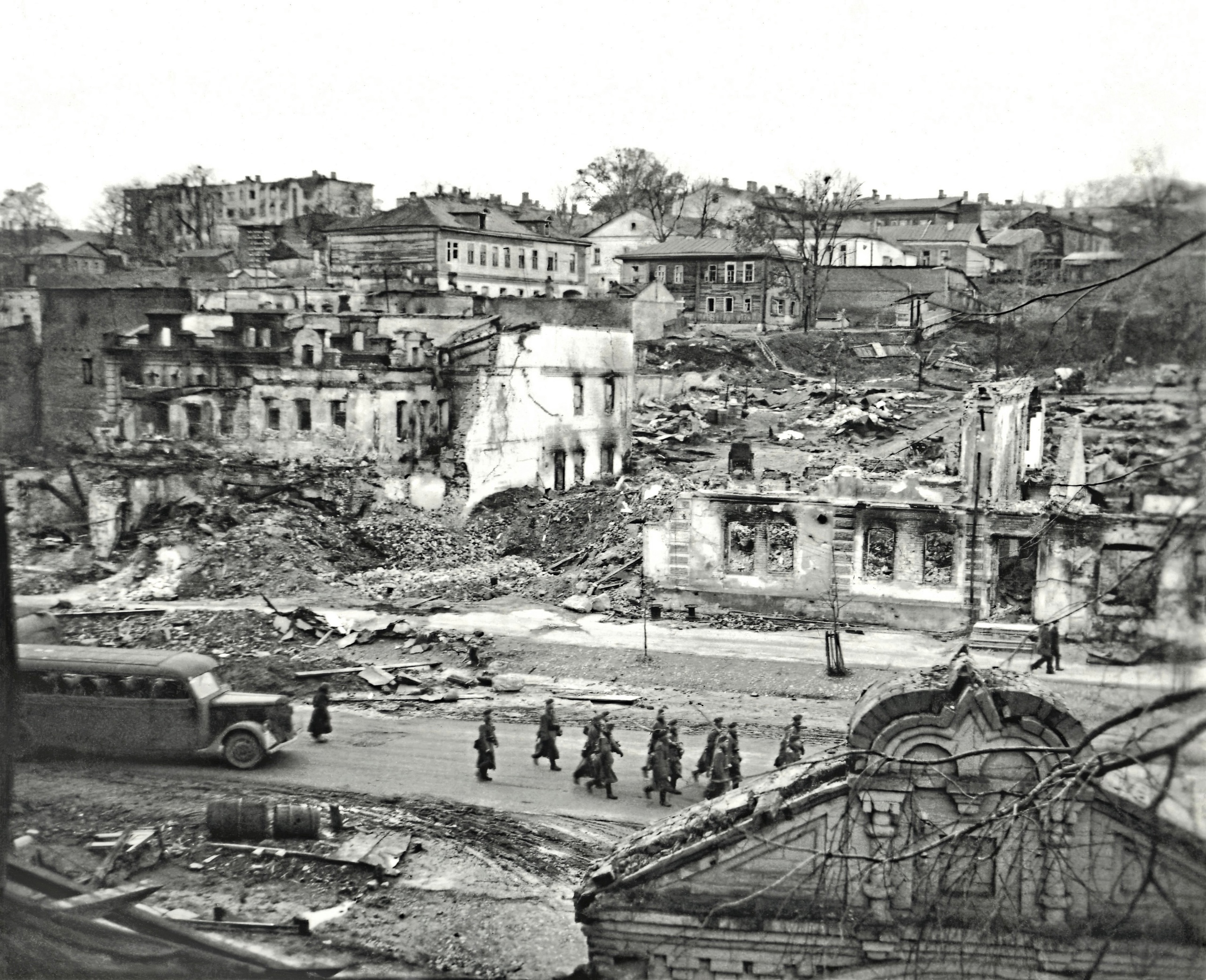 Уникальное фото набережной Брянска октября 1941 года опубликовали в соцсетях