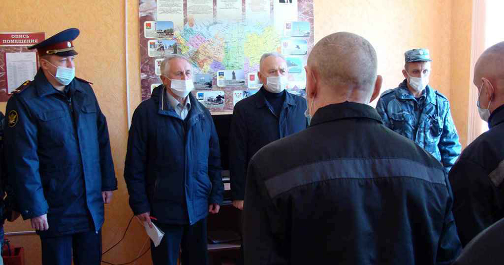 Брянскую колонию №3 посетил Вячеслав Тулупов и члены общественной наблюдательной комиссии
