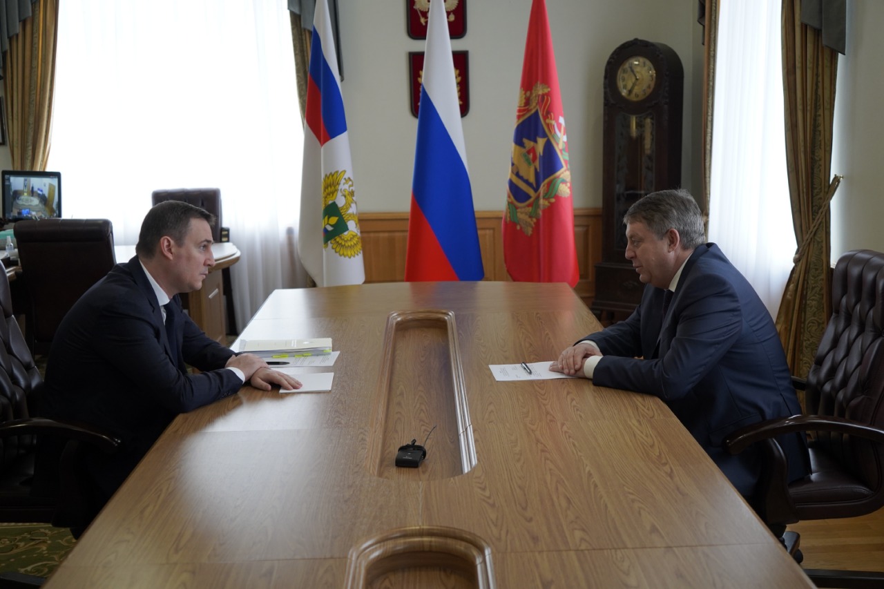 Дмитрий Патрушев в Брянске обсудил с главой региона развитие АПК