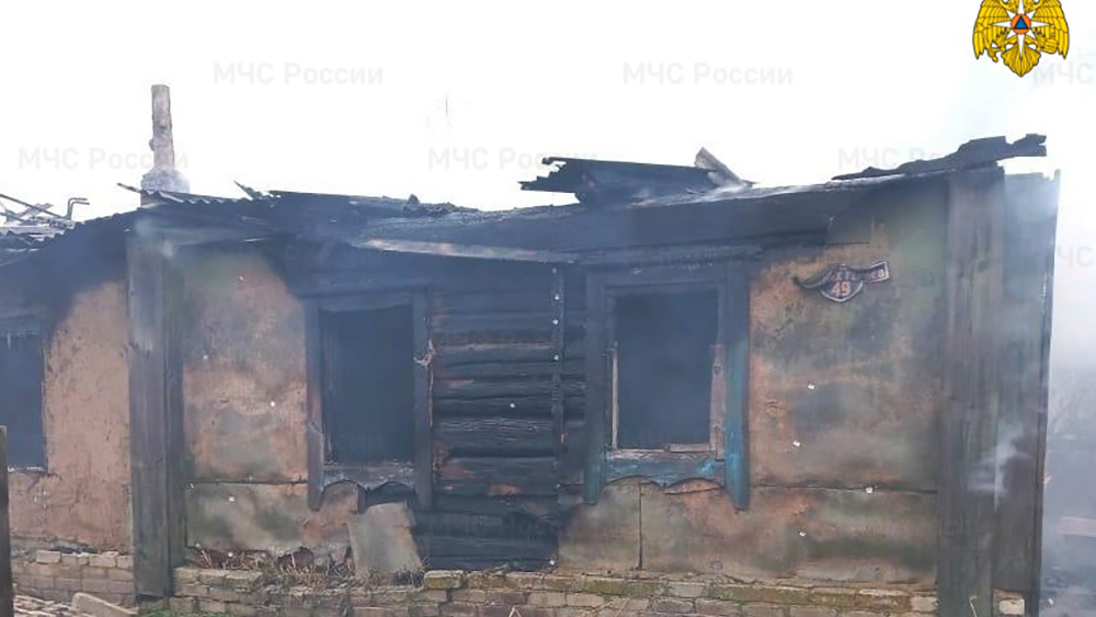 В Брасовском районе при пожаре погиб 81-летний мужчина