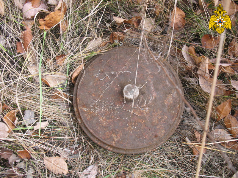 Под Севском нашли противотанковую мину