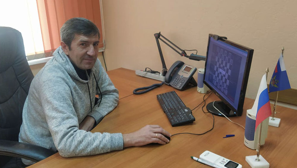 Ветеран брянского УФСИН поучаствовал во всероссийском шахматном турнире