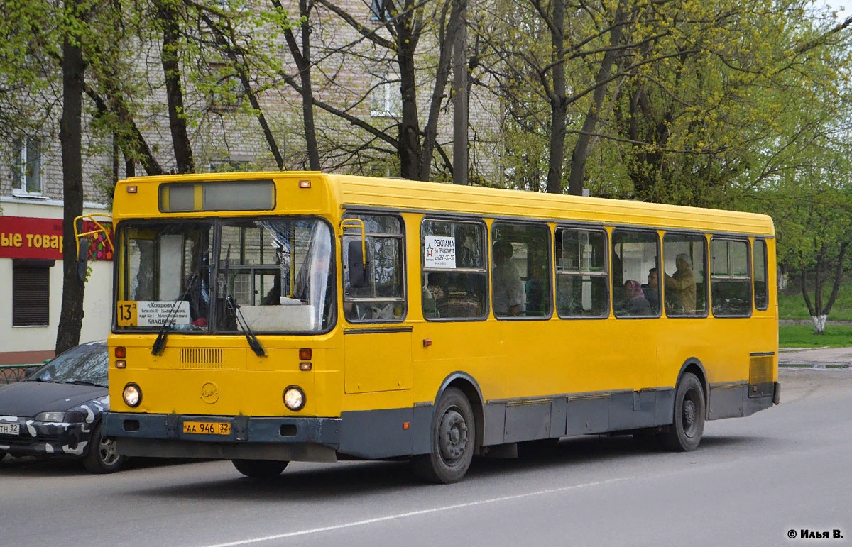 В Брянске с 20 ноября сократился маршрут автобуса №13