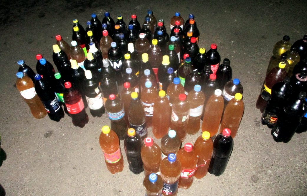 На границе Брянщины задержали молдаванина с 267 литрами домашнего вина
