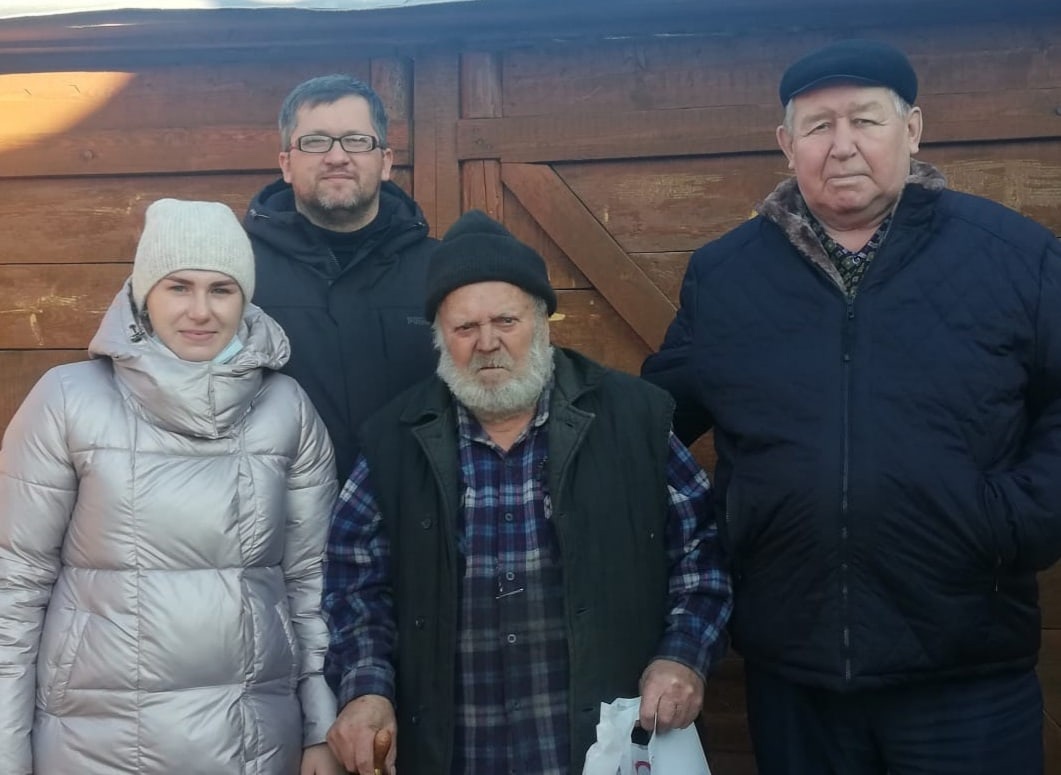 Василий Балута из Унечского района отметил 90-летний юбилей