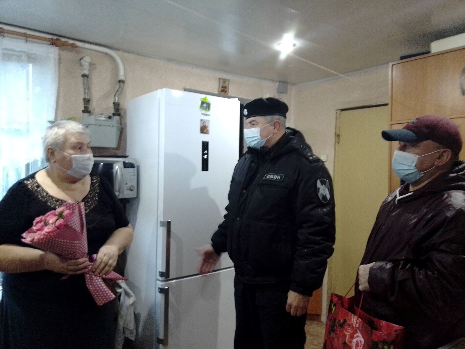 В Брянской области сотрудники Росгвардии посетили родственников павших сослуживцев