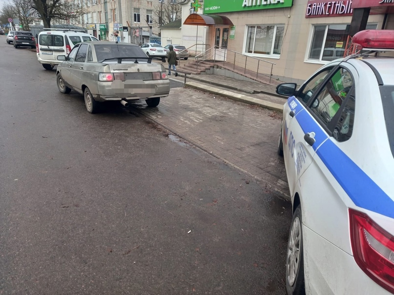В Новозыбкове задержали 34-летнего лихача без водительских прав