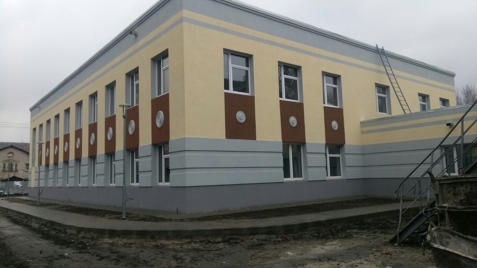 В Брянске продолжается строительство школы искусств №3