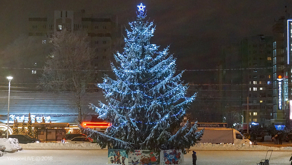 Стала известна погода в Брянске на новогоднюю ночь