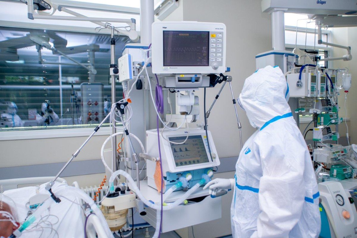 Больше половины аппаратов ИВЛ в ковидных госпиталях Брянщины остается в резерве