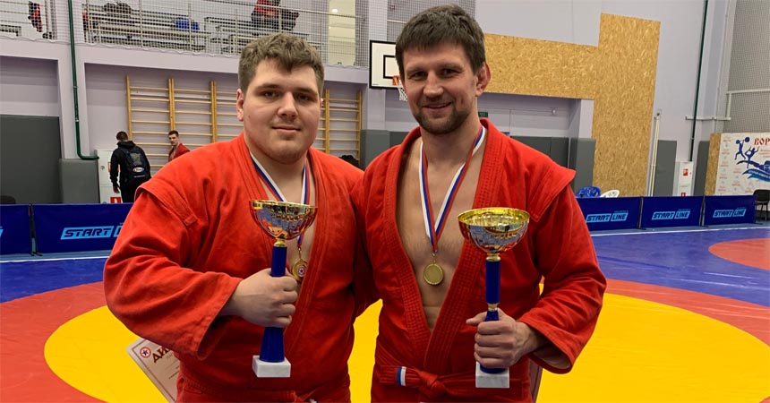 Брянцы Дмитрий Минаков и Сергей Трусов выиграли чемпионат ЦФО по самбо