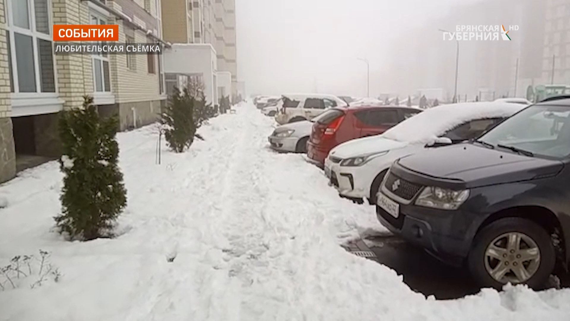 В Брянской области дорожные и коммунальные службы продолжают борьбу со снегом