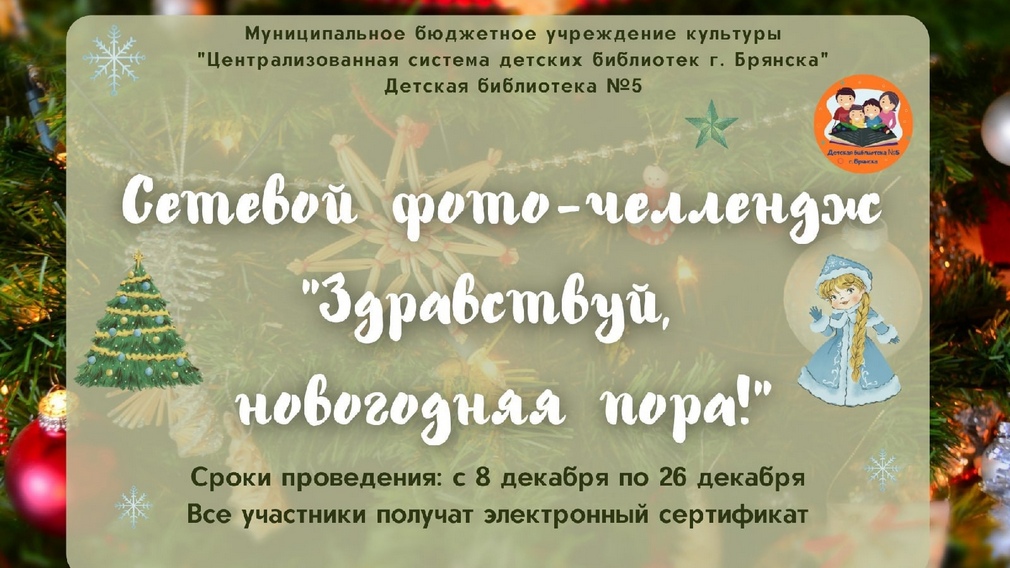 Брянцев пригласили принять участие в новогоднем фото-челлендже