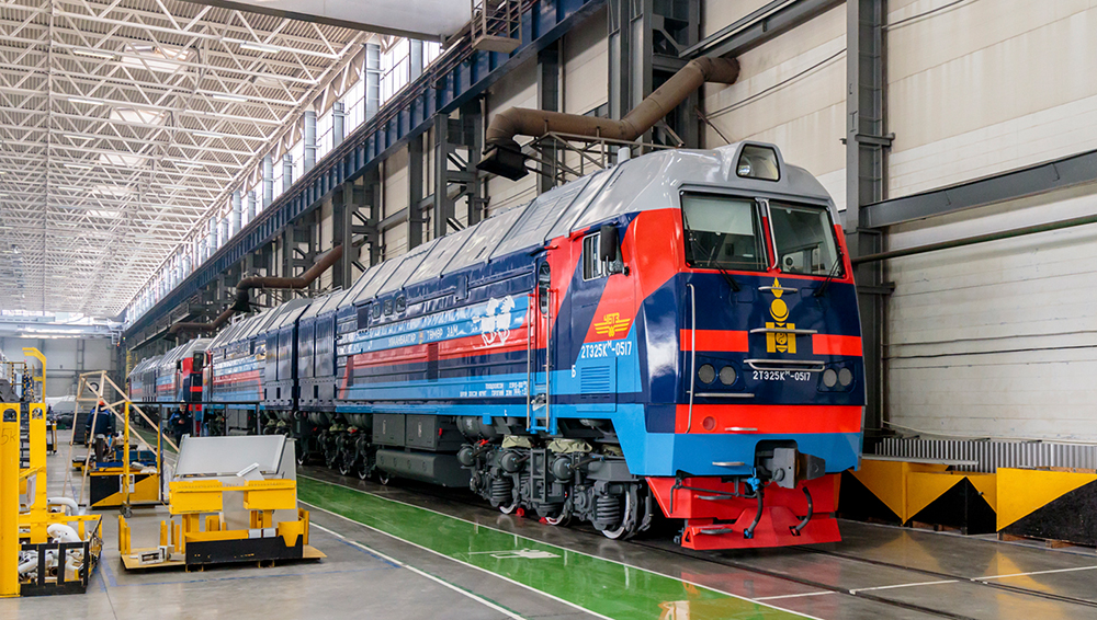 БМЗ завершил поставки на Улан-Баторскую железную дорогу локомотивов по контракту