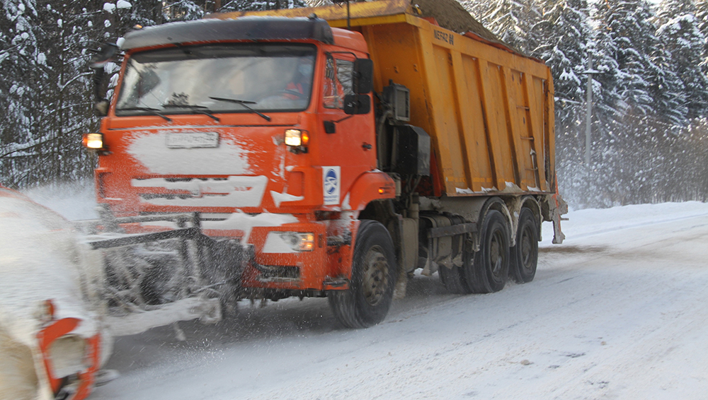 «Первый» канал рассказал о снегопадах в Брянской области