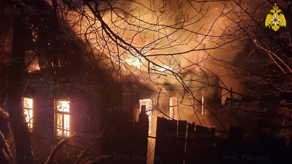 В Суражском районе Брянской области произошло горение жилого дома