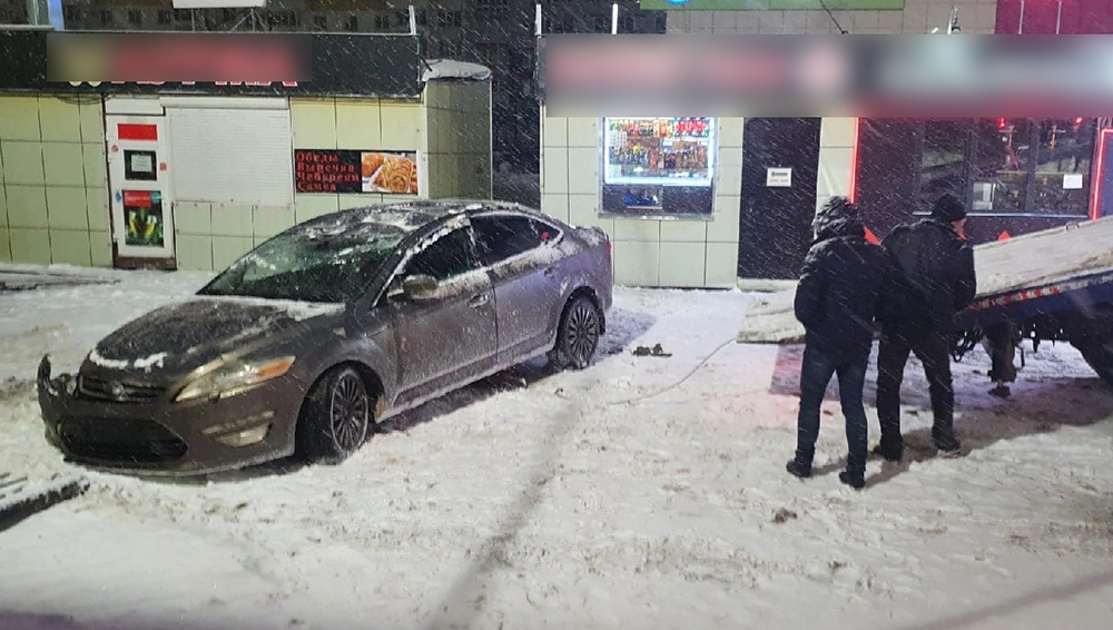 В Брянске в новогоднюю ночь произошло ДТП