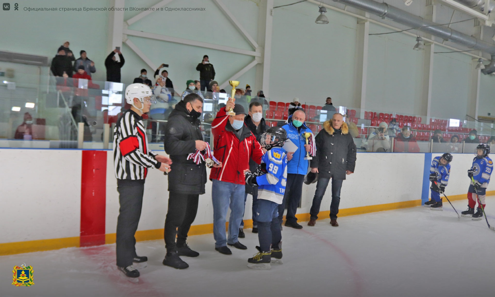 В городе Трубчевске Брянской области состоялся турнир «Золотая шайба»