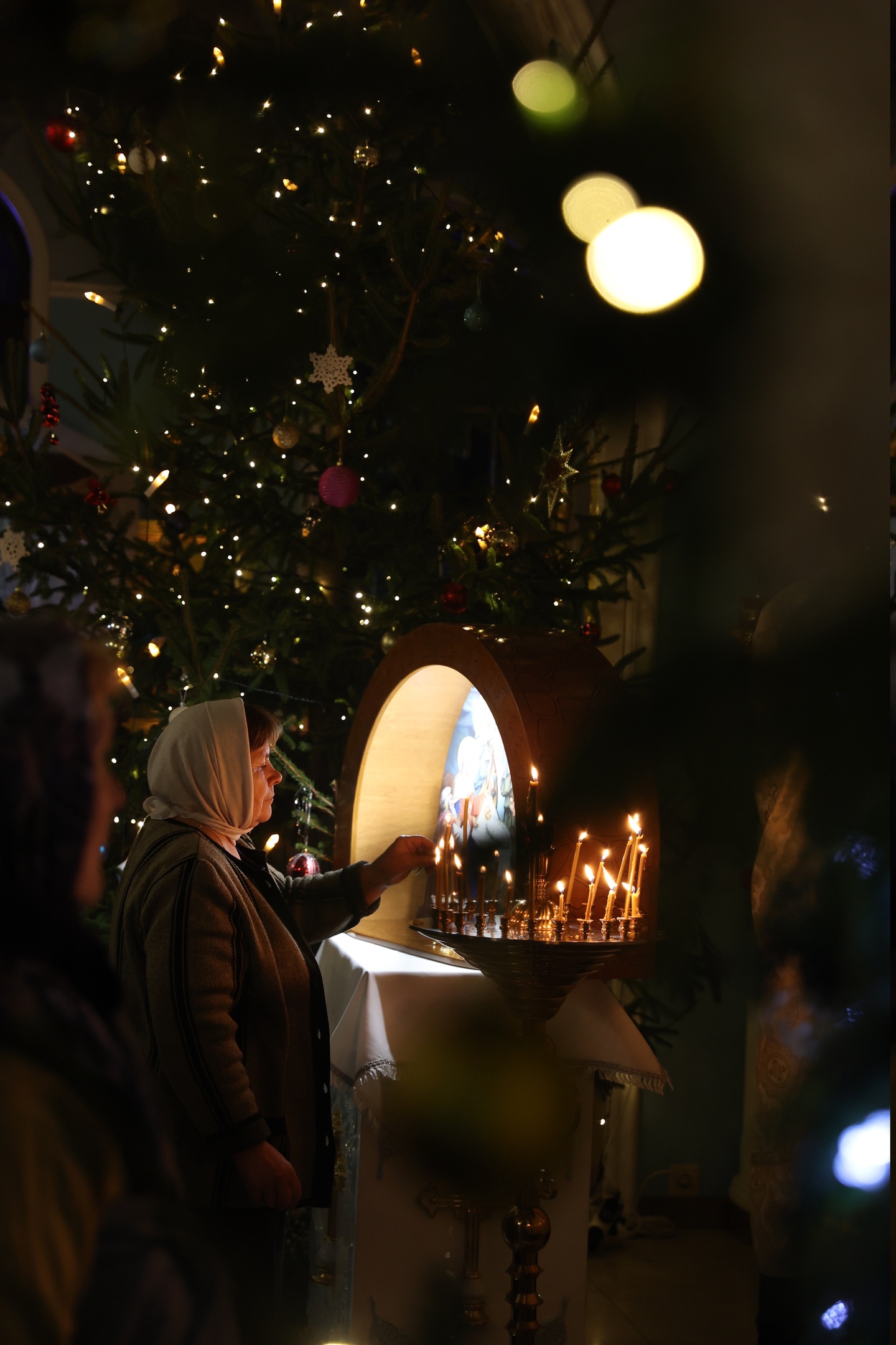 Рождественские празднования прошли в селе Алешенка Брянской области