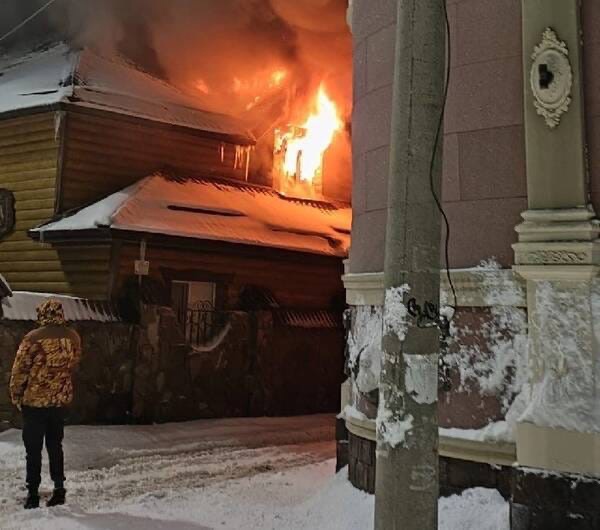 Пожар в брянском отеле «Гостиный Дом» обошелся без пострадавших