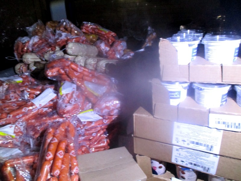 В Брянской области забраковали 300 кг белорусской колбасы и 15 кг молочки