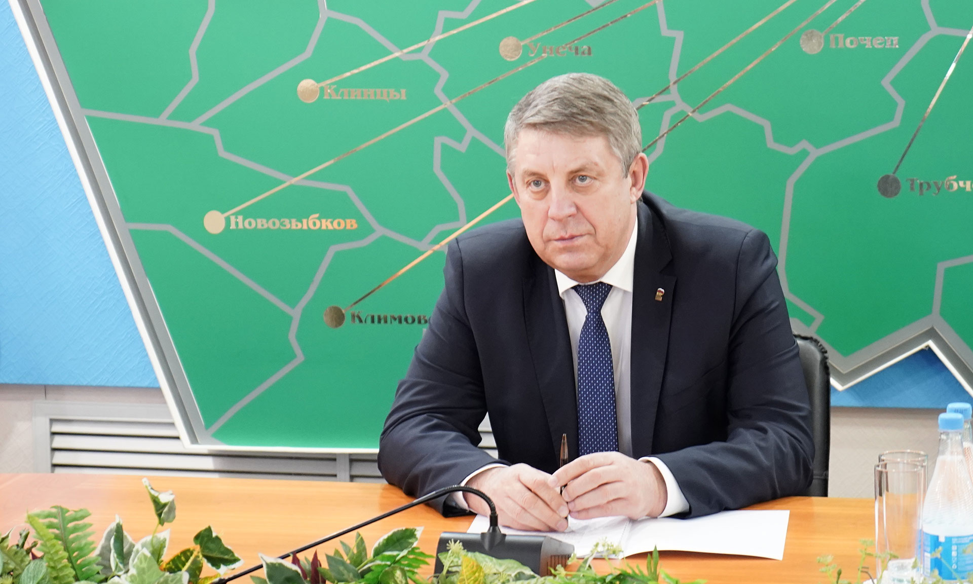 Брянский губернатор принял участие во всероссийском совещании по развитию транспорта