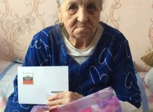 В Комаричском районе Брянщины с 90-летием поздравили Нину Журавкову