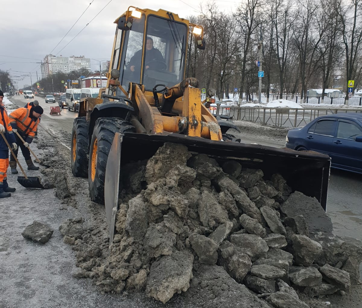 На Брянске-II утром 14 февраля на путепроводе ограничат движение транспорта