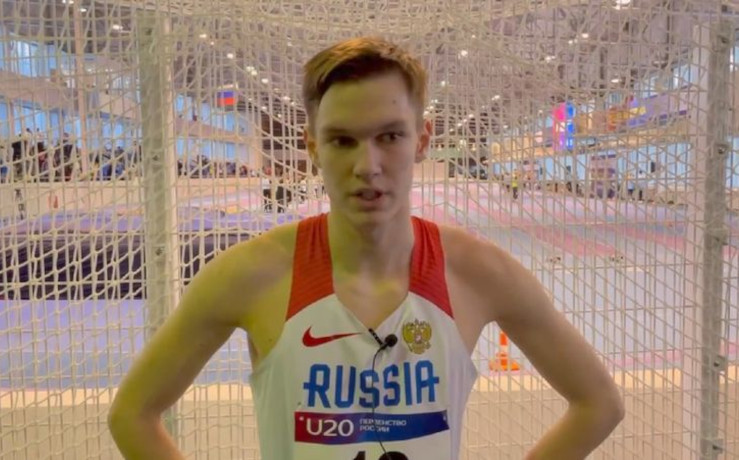 Брянский легкоатлет Захар Соболев выиграл первенство России