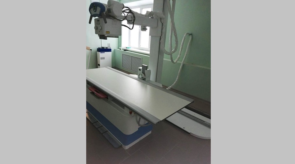 В брасовской районной больнице установили новое рентгенодиагностическое оборудование