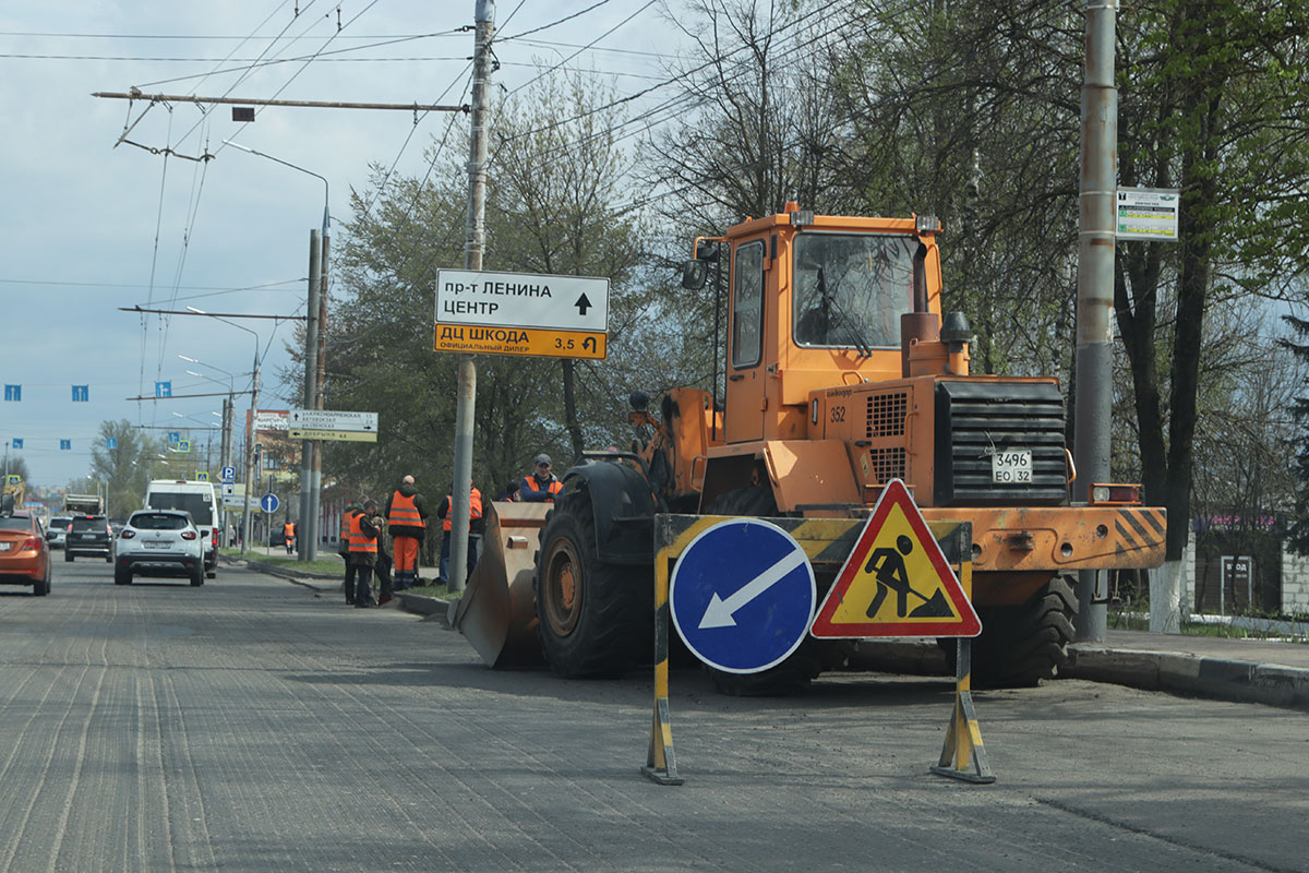 В Советском районе Брянска по нацпроекту отремонтируют дороги