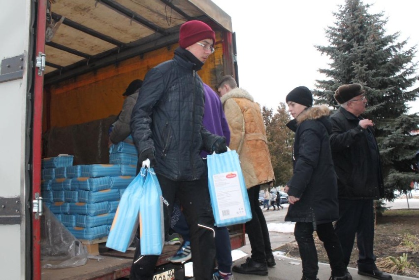Фермеры Карачевского района оказали помощь жителям ДНР и ЛНР