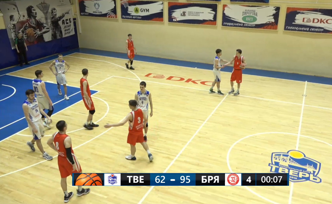 Брянские баскетболисты одержали две выездные победы в Твери