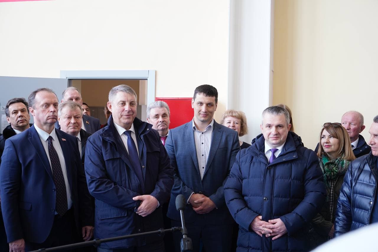 Белорусские гости побывали в новом Дворце единоборств в Брянске