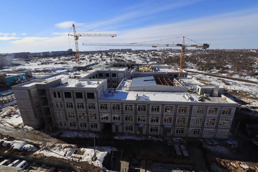 В Брянске продолжается строительство школы №72