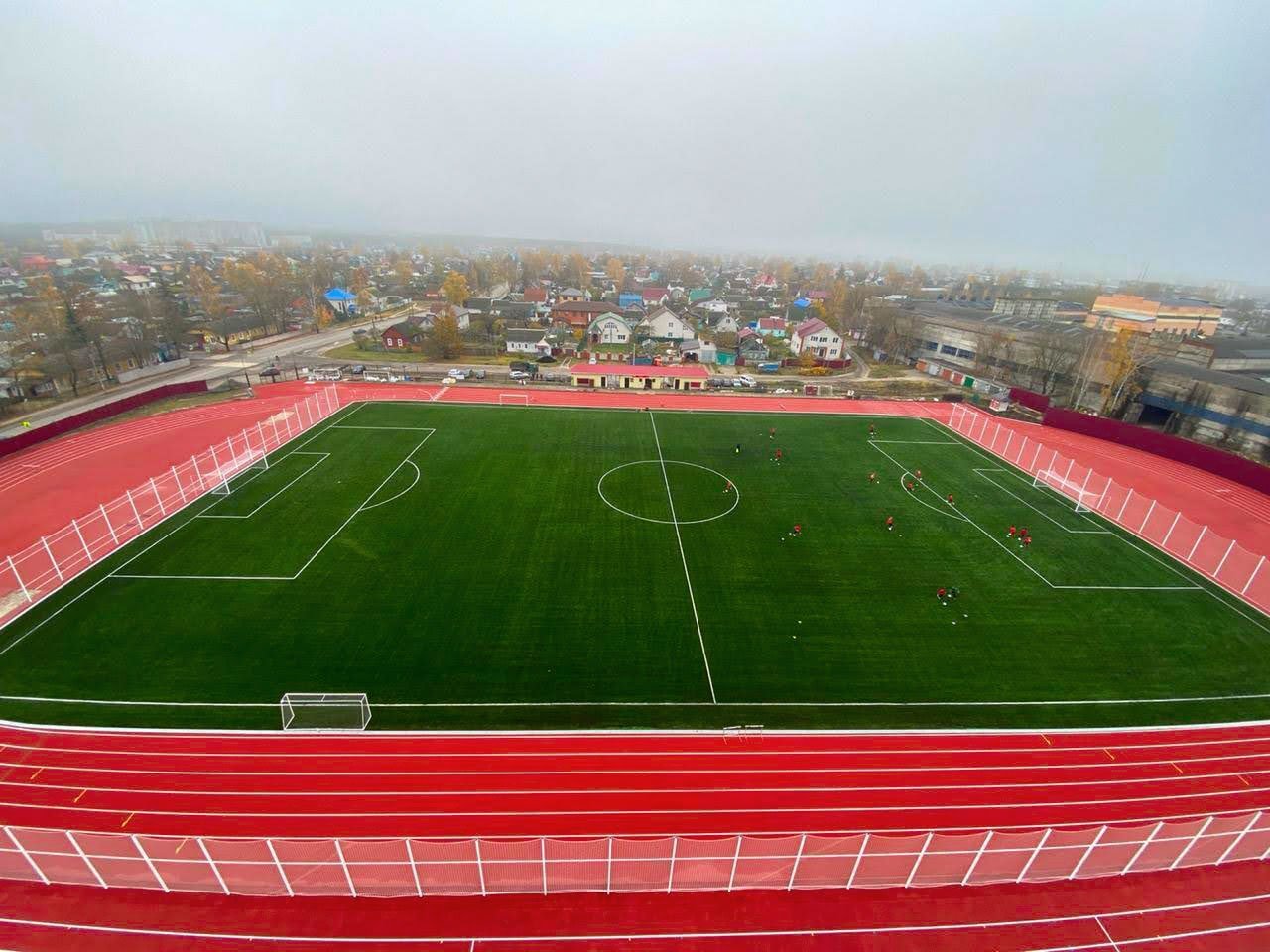 На стадионе «Спартак» в Брянске возведут манеж для легкоатлетов