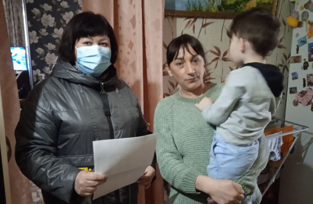 В Дубровском районе многодетным семьям напомнили о противопожарной безопасности