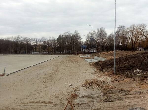 Возобновлена реконструкция стадиона «Камвольщик» в Брянске