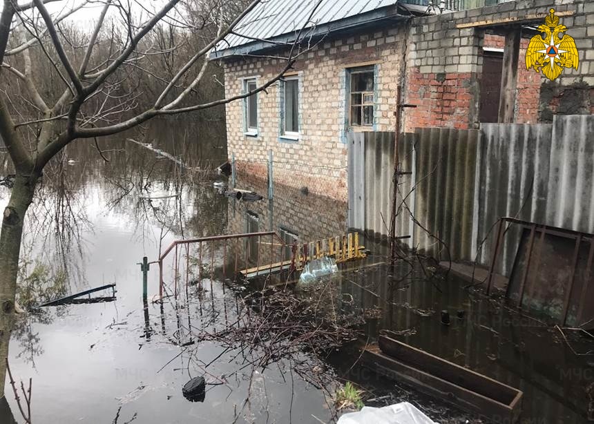 В Брянске затопило 247 приусадебных участков и жилой дом на улице Речной