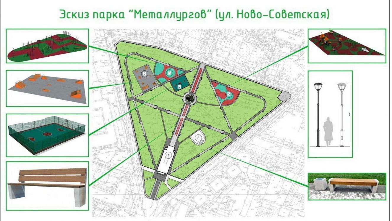 Брянцы могут проголосовать за благоустройство парка Металлургов