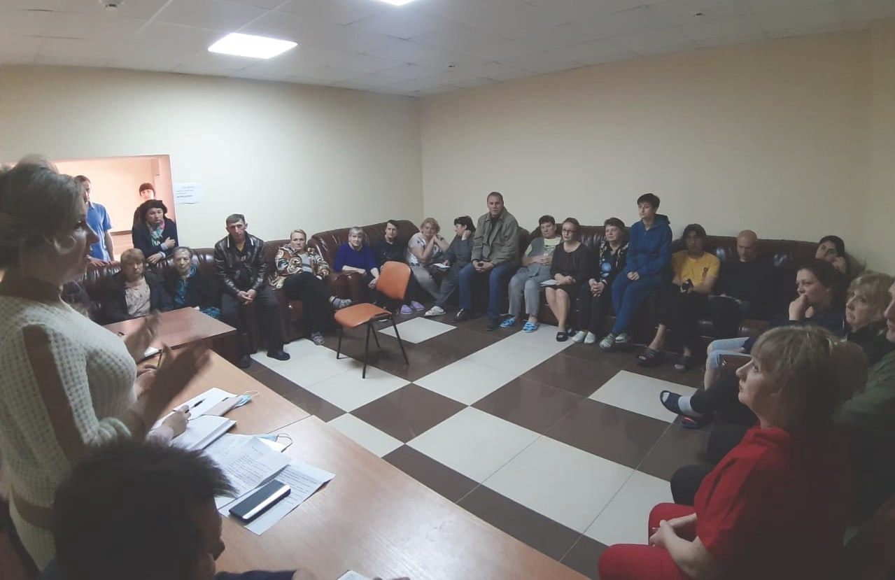 В Фокино Брянской области жители Донбасса получили консультации по социально-правовым вопросам